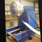 10,000lb Hydraulic Uncoiler on Track — photo 1