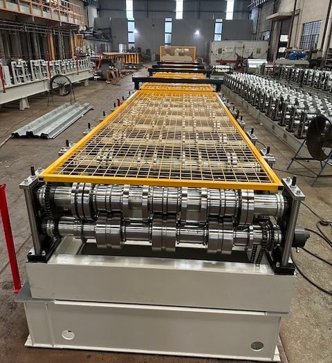 3” Composite Metal Deck Machine
