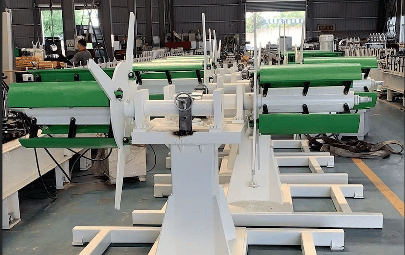 3000lb Double Head Manual Uncoiler