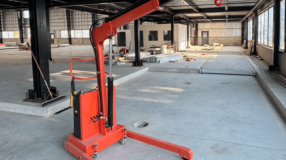 Semi-electric Single Shop Crane