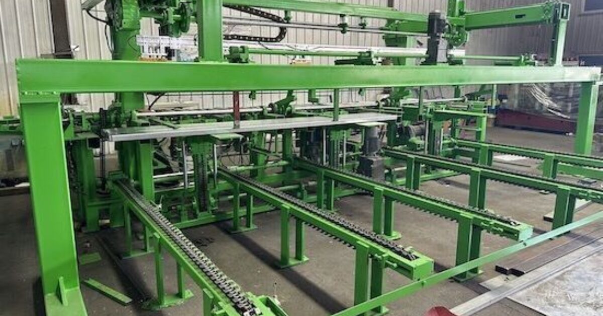 C Channel Auto Stacker in Orlando, USA | Roll Forming Machines | USA
