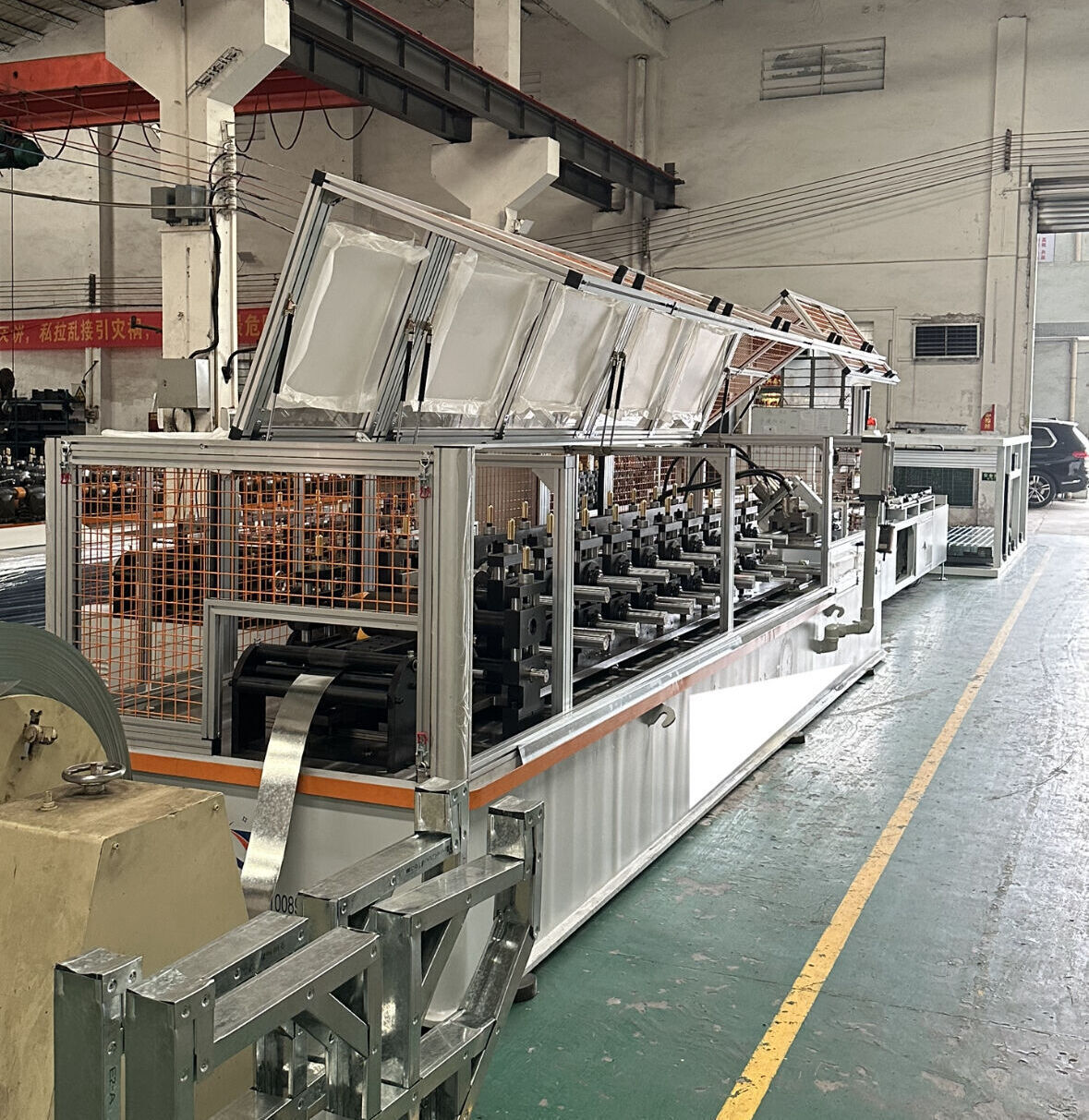 Metal C Channel Roll Forming Machine