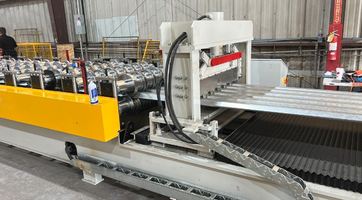 Bridge Deck Rollforming Line