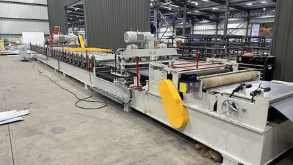 1" Metal Deck Roll Forming Machine