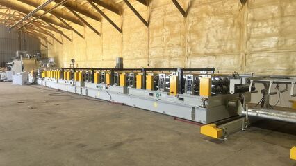 Cassette Quick Change Deck Roll Forming Machine