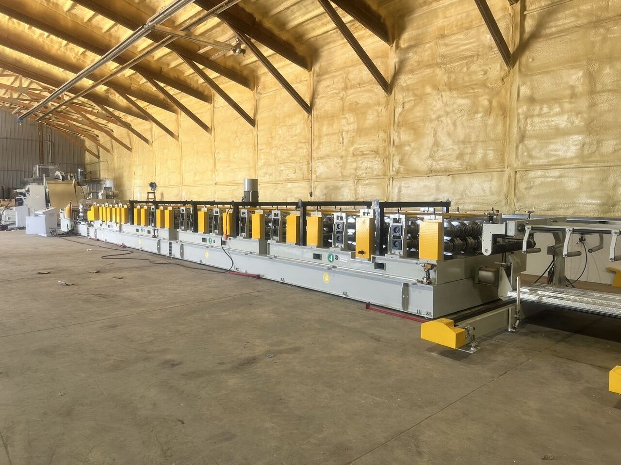 Cassette Quick Change Deck Roll Forming Machine