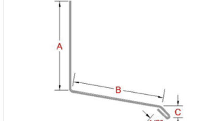 Gambrel Flashing Profile